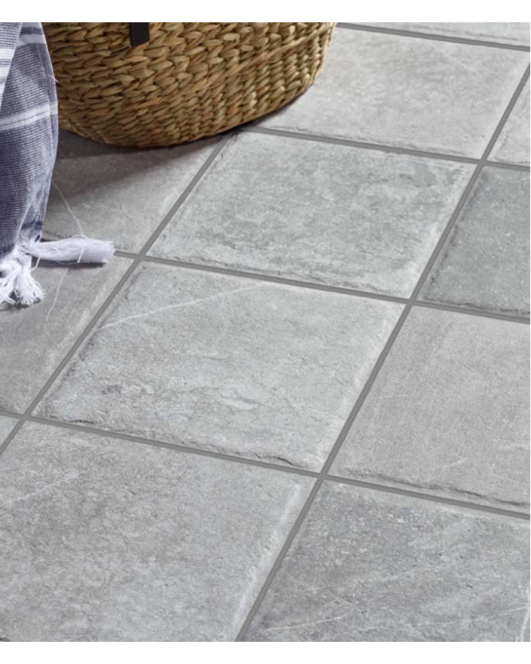 Lot de 22,32m² de Carrelage 20mm Bruges Grey 61x61