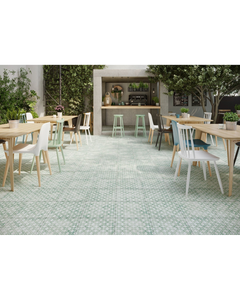 Dalle de terrasse sur plots Fresco Mint 32,9x32,9 (carton de 0,65 m2)