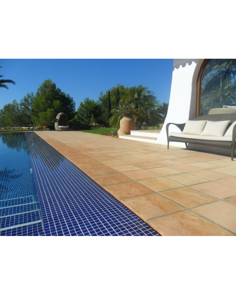 Terre cuite fait main Natural 40x40 (carton de 0,48 m²)