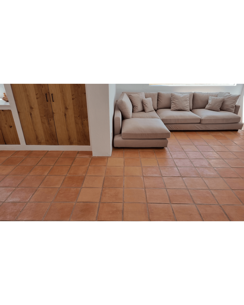 Terre cuite fait main Natural 30x30 (carton de 0,45 m²)