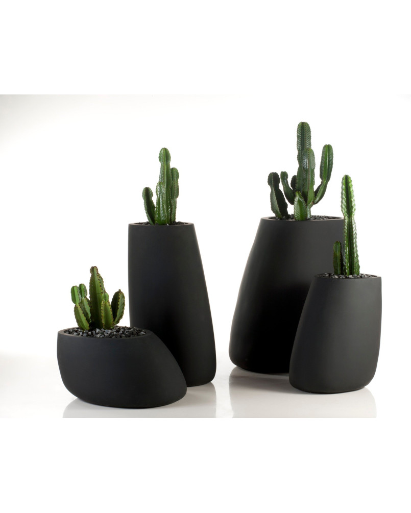 Jardinière Vondom Stone Basic 140x106x140 - Produit écoresponsable
