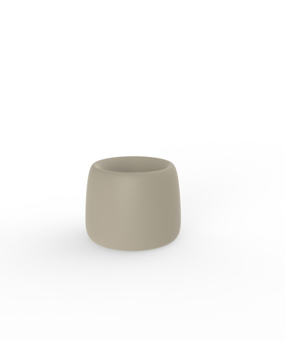 Jardinière Vondom Organic Redonda Basic Ø61x48 - Produit écoresponsable